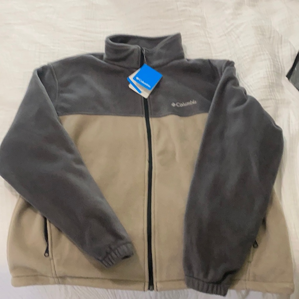 Columbia fleece jacket new with tags. Women's XXL